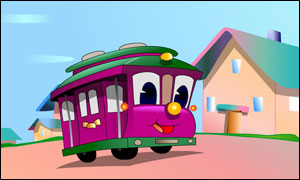 Meet Trammy the Trolley Car